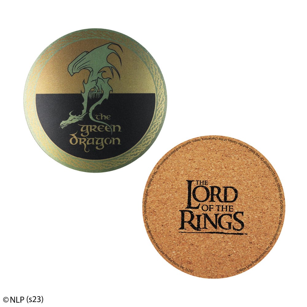 Herr der Ringe Untersetzer 4er-Pack - Preorder - ETA: 29.09.2025