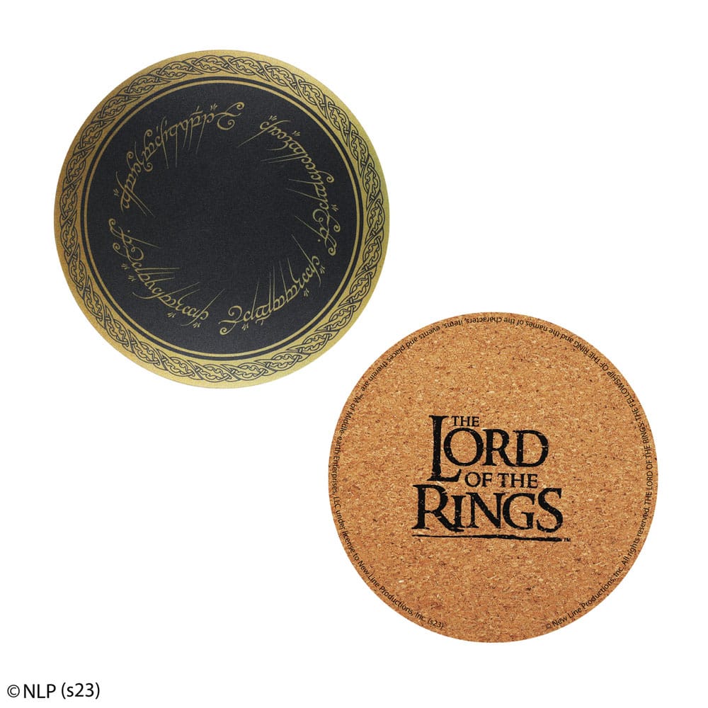 Herr der Ringe Untersetzer 4er-Pack - Preorder - ETA: 29.09.2025