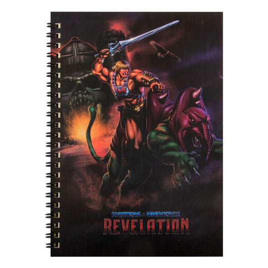 Masters of the Universe - Revelation: He-Man with Battle Cat Notebook - Versand: 5-7 Tage nach Bestellung