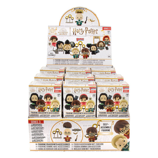 Harry Potter Gomee Sammelfiguren aus Gummi Wave 3 Mystery Display (24)  - Versand: 5-7 Tage nach Bestellung