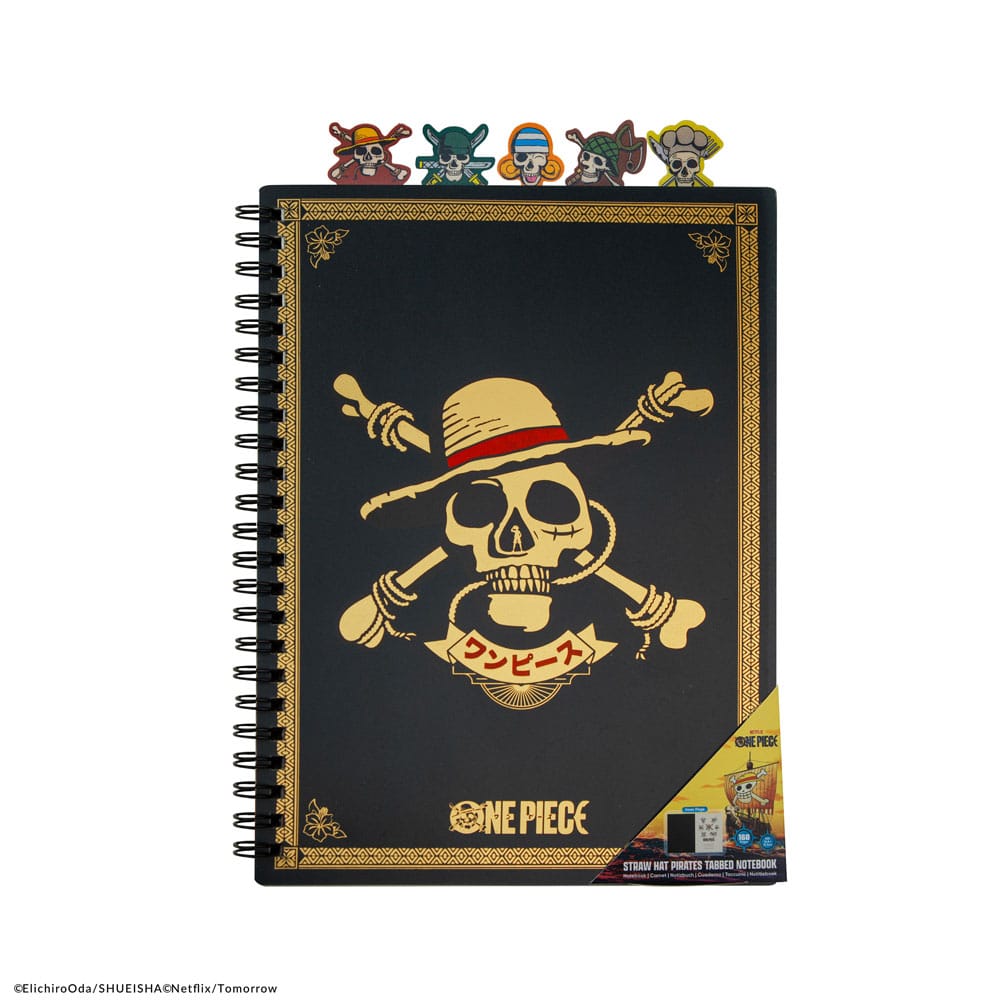 One Piece Notizbuch Straw Hat Pirates - Versand: 5-7 Tage nach Bestellung