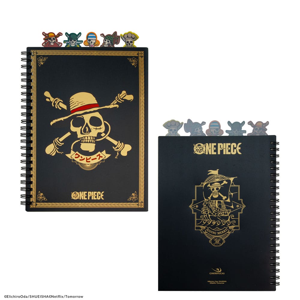 One Piece Notizbuch Straw Hat Pirates - Versand: 5-7 Tage nach Bestellung