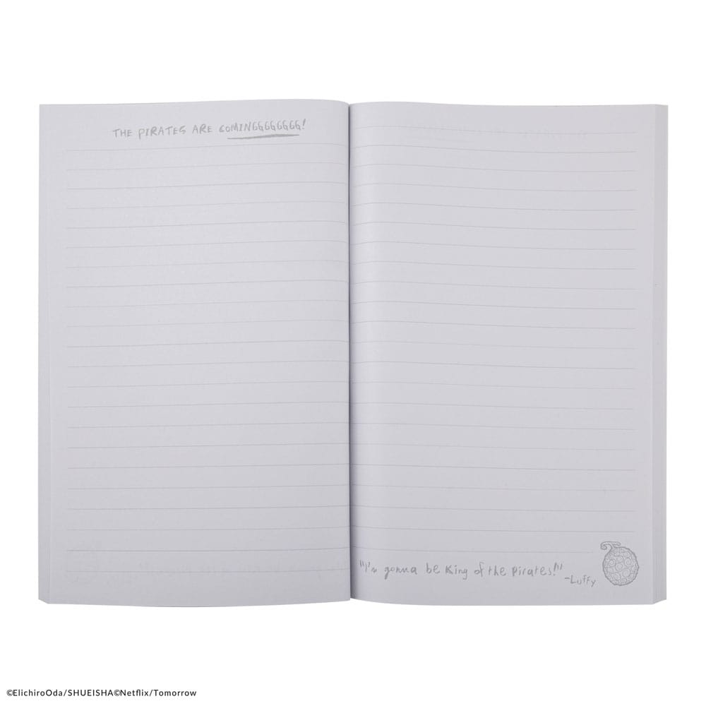 One Piece Notizbuch Luffy - Versand: 5-7 Tage nach Bestellung