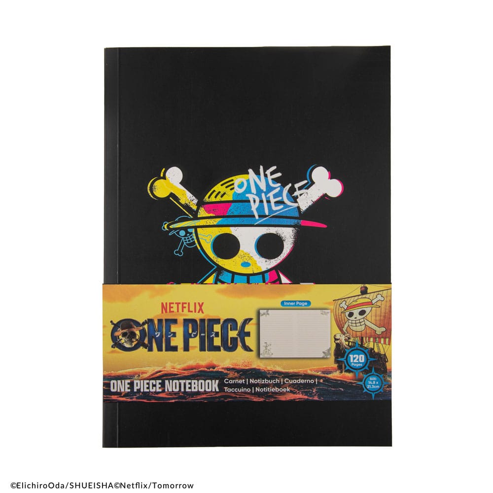 One Piece Notizbuch Logo - Versand: 5-7 Tage nach Bestellung