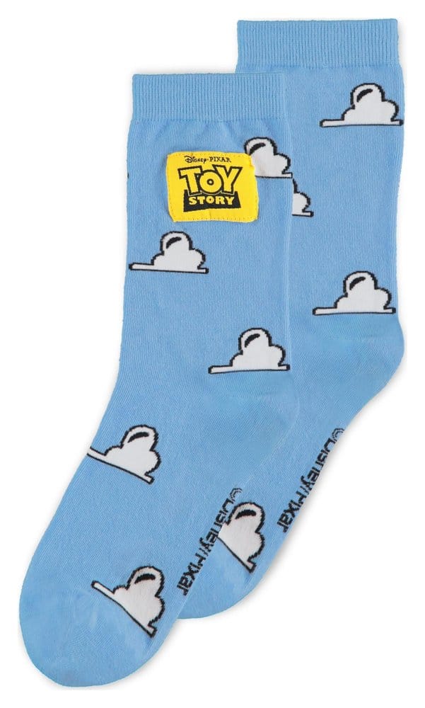 Toy Story 5 Socken 3er-Pack Crew 35-38 - Versand: 7 Tage nach Bestellung