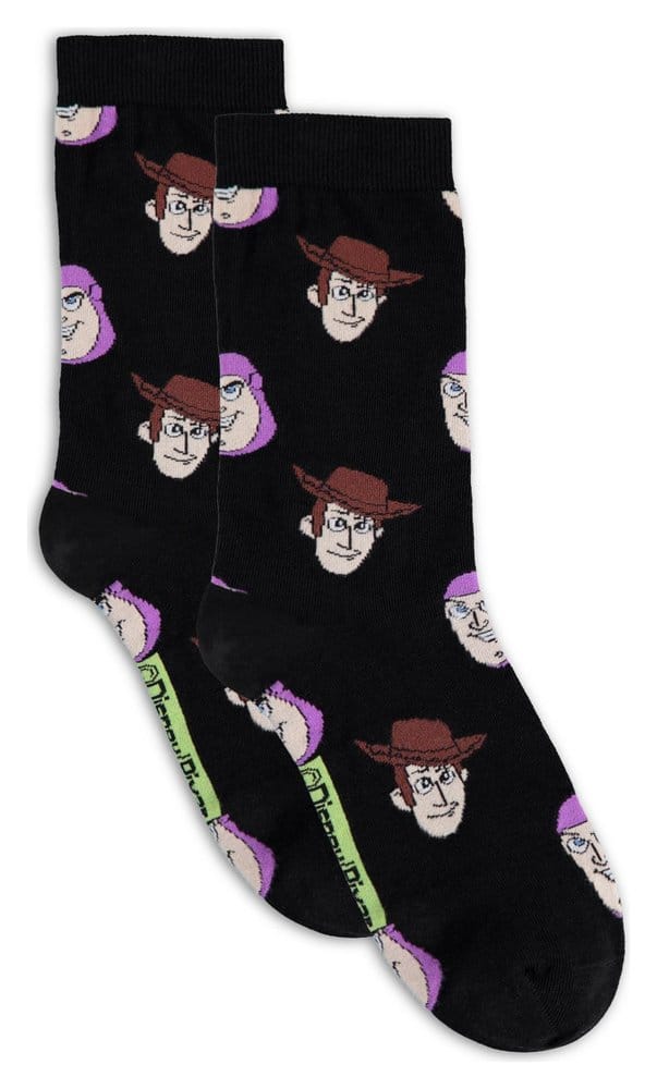Toy Story 5 Socken 3er-Pack Crew 35-38 - Versand: 7 Tage nach Bestellung