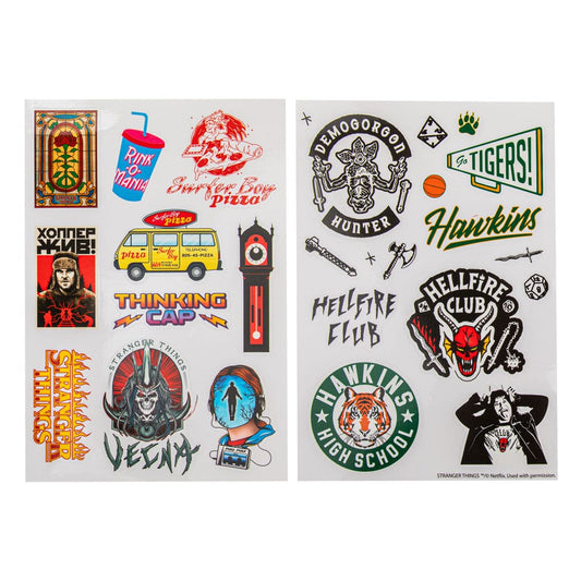 Stranger Things Sticker Pack Season 4  - Versand: 5-7 Tage nach Bestellung