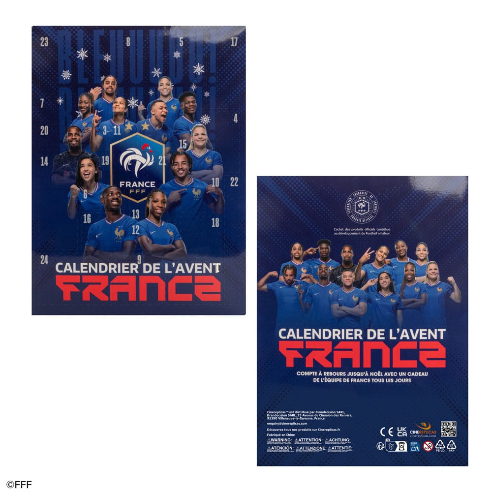 Französische Fußballföderation Adventskalender 2025 - Preorder - ETA: 25.09.2025