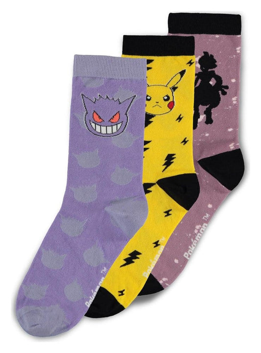 Pokémon Socken 3er-Pack Crew 43-46 - Preorder - ETA: 08.09.2026