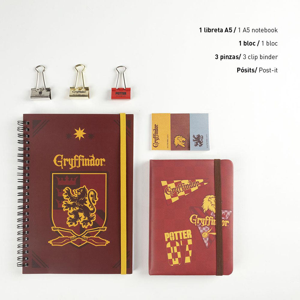 Harry Potter Schreibset Gryffindor - Versand: 5-7 Tage nach Bestellung