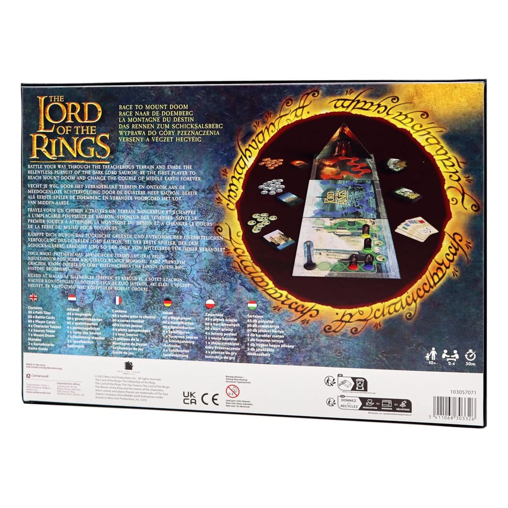 Herr der Ringe Brettspiel Mount Doom Medium  - Versand: 5-7 Tage nach Bestellung