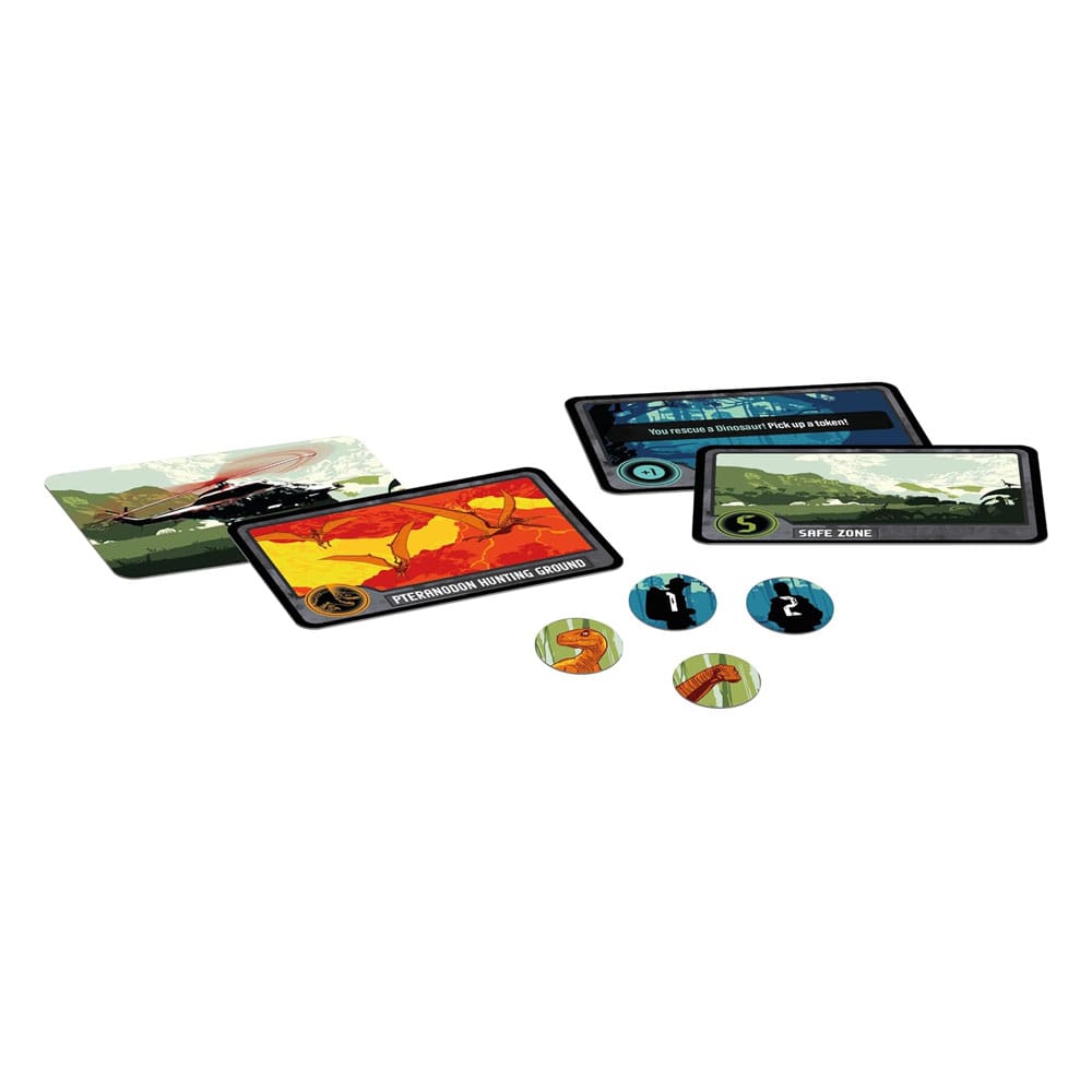 Jurassic World Shuffle Kartenspiel Escape The Island   - Versand: 5-7 Tage nach Bestellung