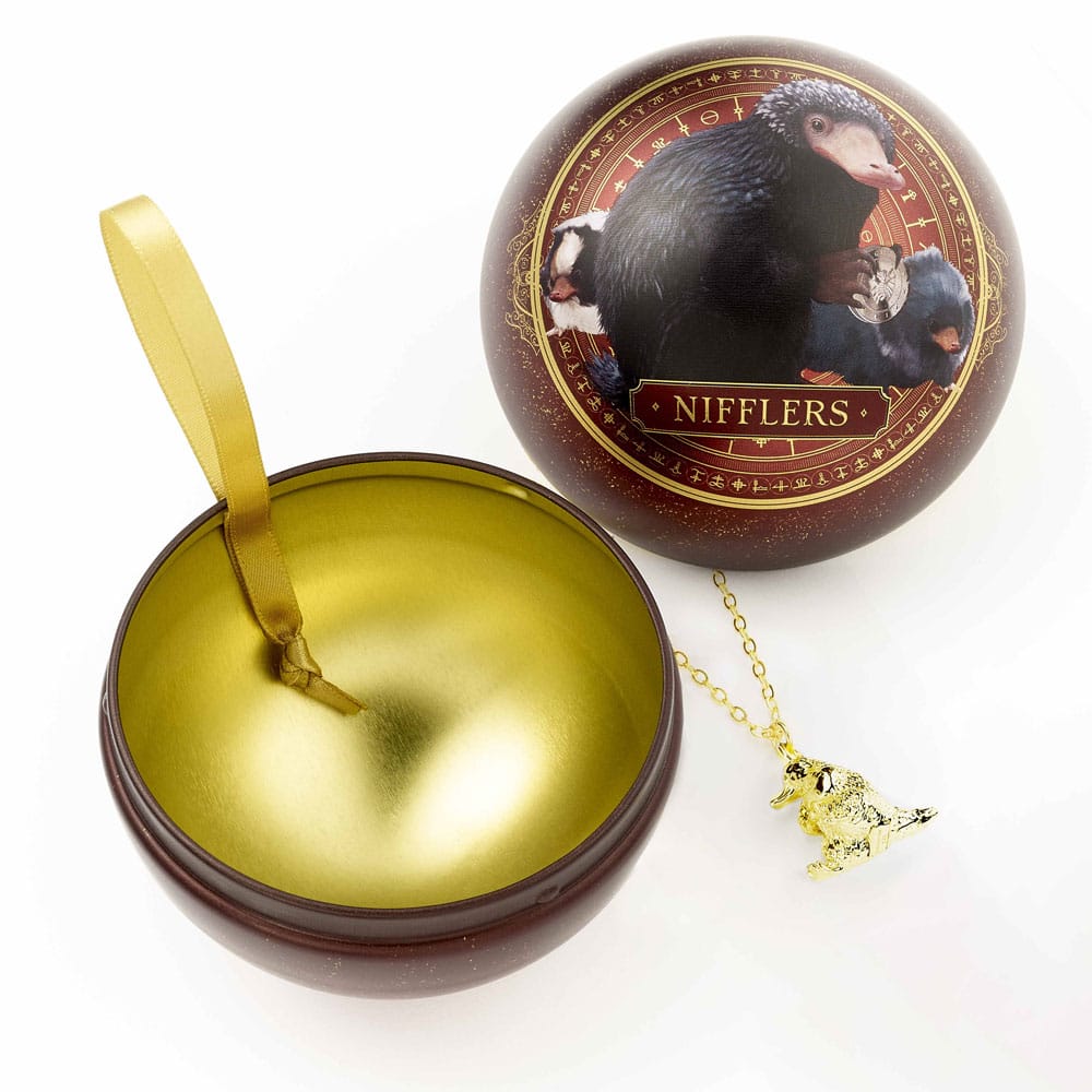 Phantastische Tierwesen Christbaumschmuck mit Halskette Niffler - Preorder - ETA: 19.11.2026
