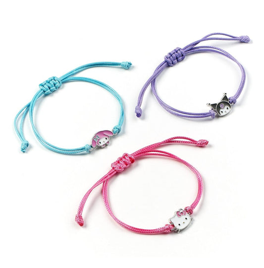 Sanrio Armbänder 3er-Pack Hello Kitty, Kuromi und My Melody - Preorder - ETA: 25.11.2026