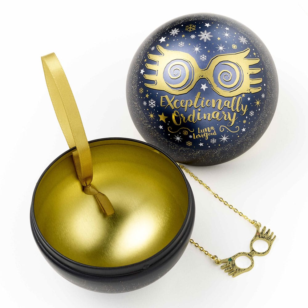 Harry Potter Christbaumschmuck mit Halskette Luna Lovegood Glasses  - Preorder - ETA: 19.11.2026