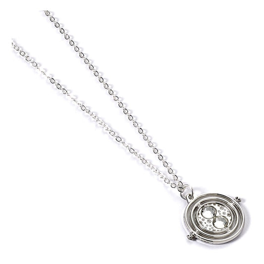 Harry Potter Halskette Time Turner Anhänger (Silberfarben) - Preorder - ETA: 15.11.2025