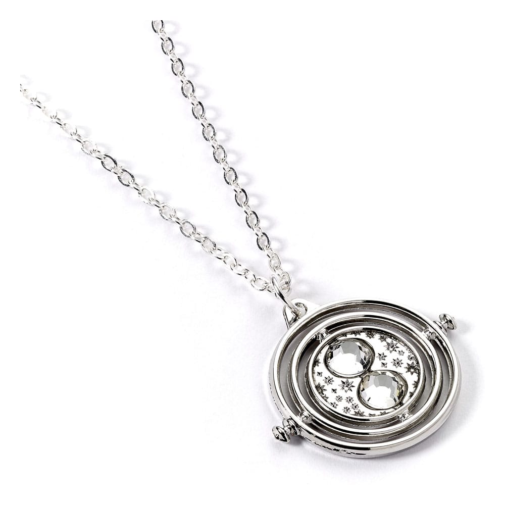 Harry Potter Halskette Time Turner Anhänger (Silberfarben) - Preorder - ETA: 15.11.2025