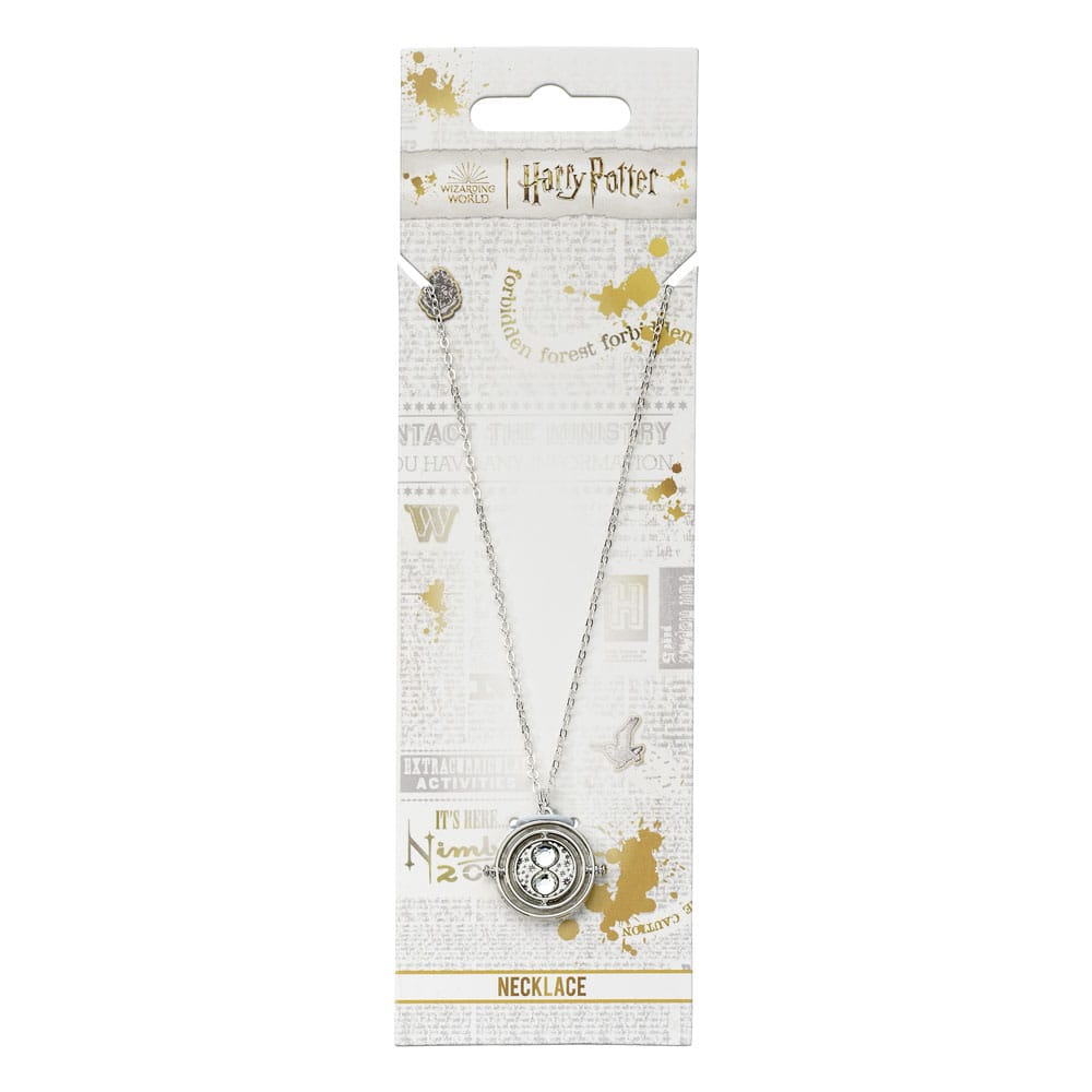 Harry Potter Halskette Time Turner Anhänger (Silberfarben) - Preorder - ETA: 15.11.2025