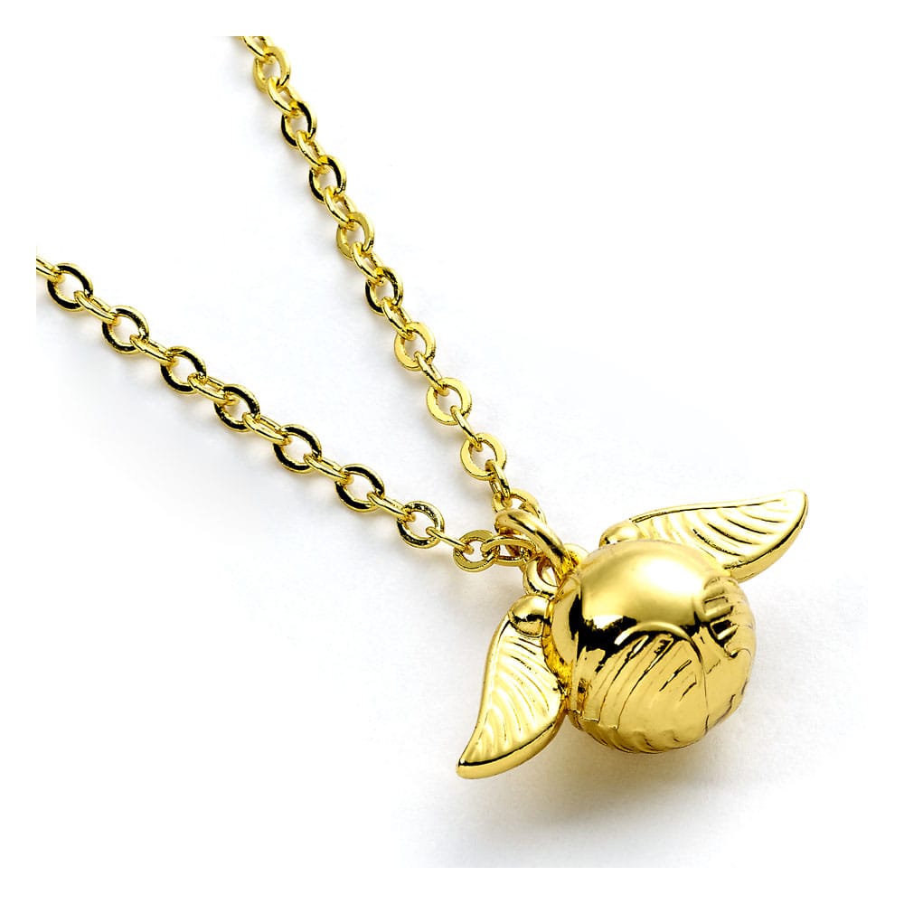 Harry Potter Halskette Golden Snitch Anhänger (Goldfarben) - Preorder - ETA: 25.10.2025