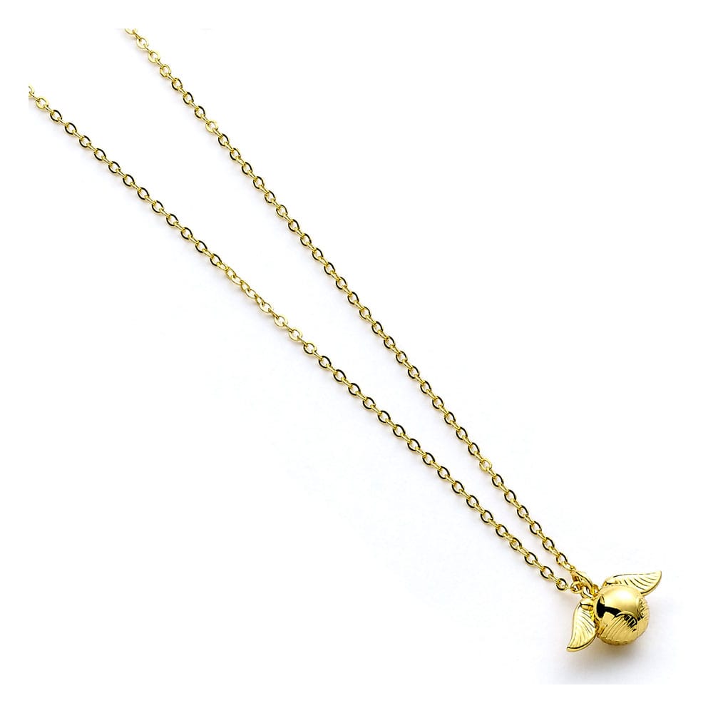 Harry Potter Halskette Golden Snitch Anhänger (Goldfarben) - Preorder - ETA: 25.10.2025