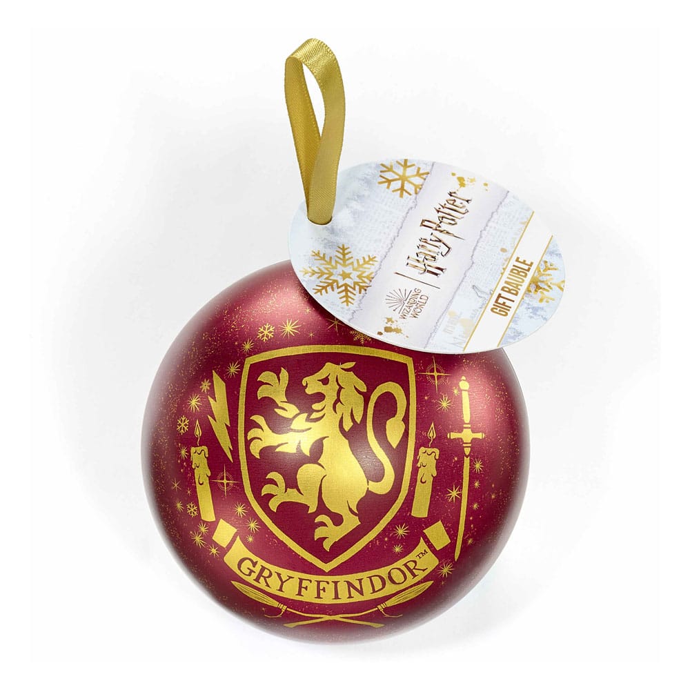 Harry Potter Christbaumschmuck mit Halskette Gryffindor    - Versand: 5-7 Tage nach Bestellung