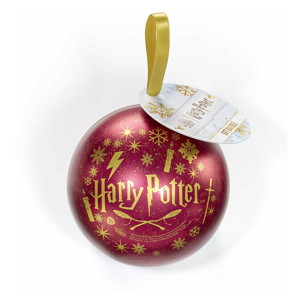 Harry Potter Christbaumschmuck mit Halskette Gryffindor    - Versand: 5-7 Tage nach Bestellung