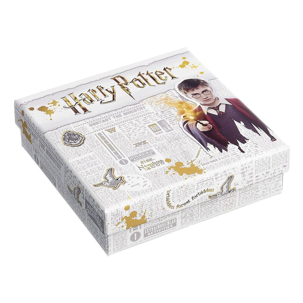 Harry Potter Armband Anhänger Set Heiligtümer/Schnatz/3 Spruchperlen (versilbert) - Versand: 5-7 Tage nach Bestellung