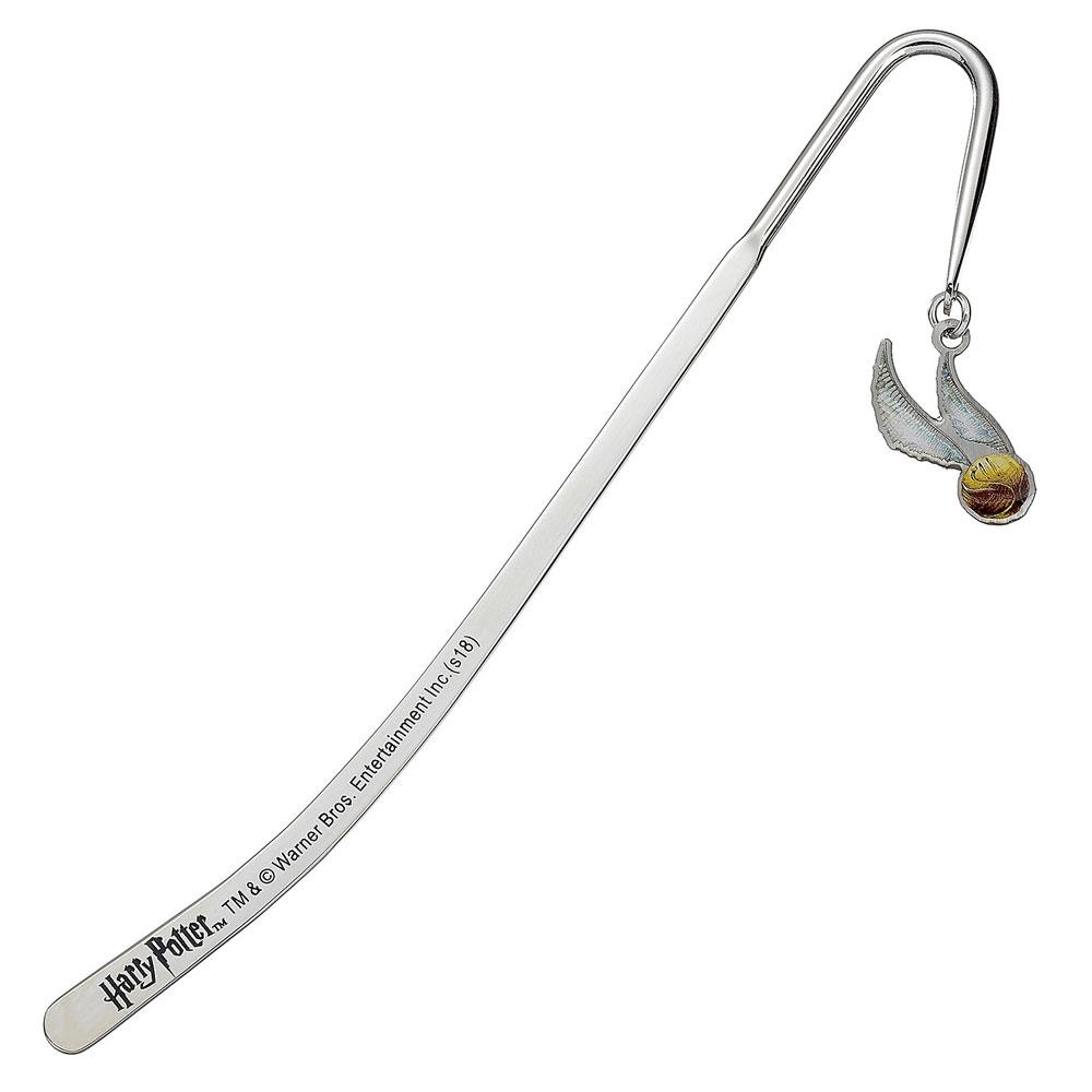 Harry Potter Lesezeichen Goldener Schnatz (versilbert) - Versand: 5-7 Tage nach Bestellung