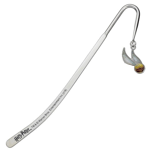 Harry Potter Lesezeichen Goldener Schnatz (versilbert) - Versand: 5-7 Tage nach Bestellung