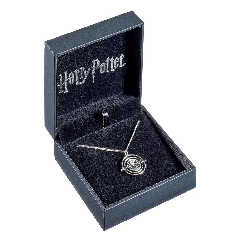 Harry Potter Halskette & Anhänger Zeitumkehrer (Sterling Silber) - Preorder - ETA: 25.10.2025