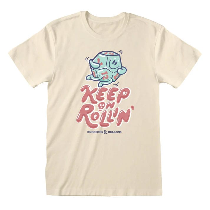 Dungeons & Dragons T-Shirt Keep On Rolling Größe XL - Preorder - ETA: 28.11.2026