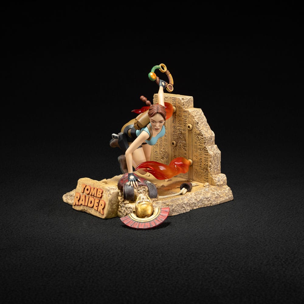 Tomb Raider 1996 PVC Statue Lara Croft Classic Era 17 cm  - Versand: 5-7 Tage nach Bestellung