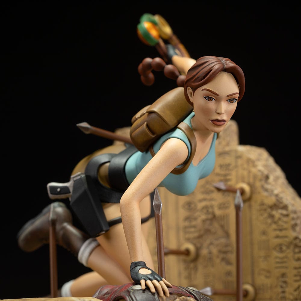 Tomb Raider 1996 PVC Statue Lara Croft Classic Era 17 cm  - Versand: 5-7 Tage nach Bestellung