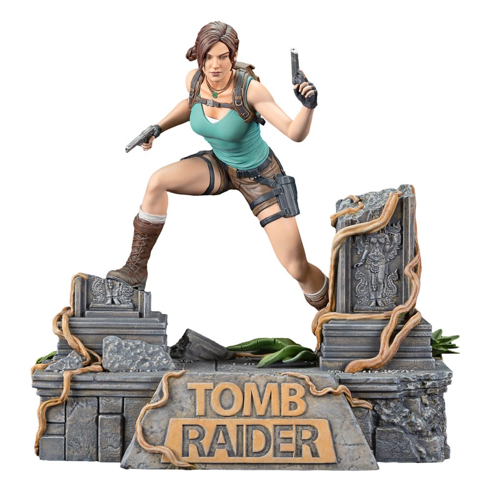 Tomb Raider PVC Statue Lara Croft 24 cm   - Versand: 5-7 Tage nach Bestellung