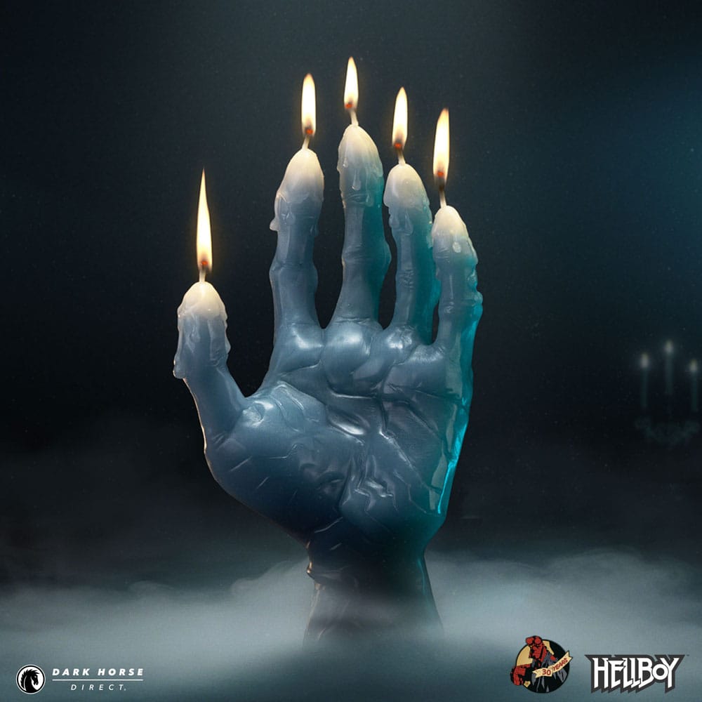 Hellboy Kerze Hand of Glory 23 cm    - Versand: 7 Tage nach Bestellung