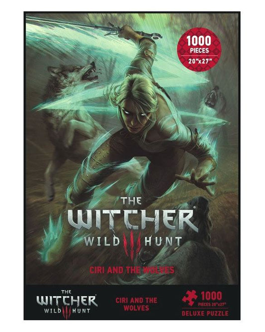 Witcher 3 Wild Hunt Puzzle Ciri und die Wölfe - Preorder - ETA: 22.09.2025