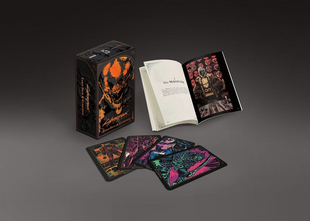 Cyberpunk 2077: Spielkarten Tarot-Deck & Leitfaden - Preorder - ETA: 24.12.2026