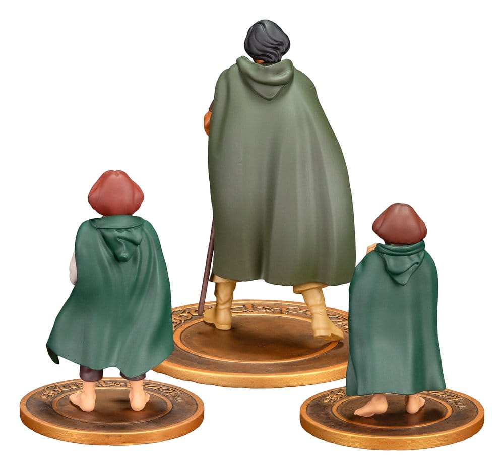 Der Herr der Ringe Animated Film PVC Figuren 3er-Pack Frodo, Aragorn, and Samwise - Preorder - ETA: 24.12.2026