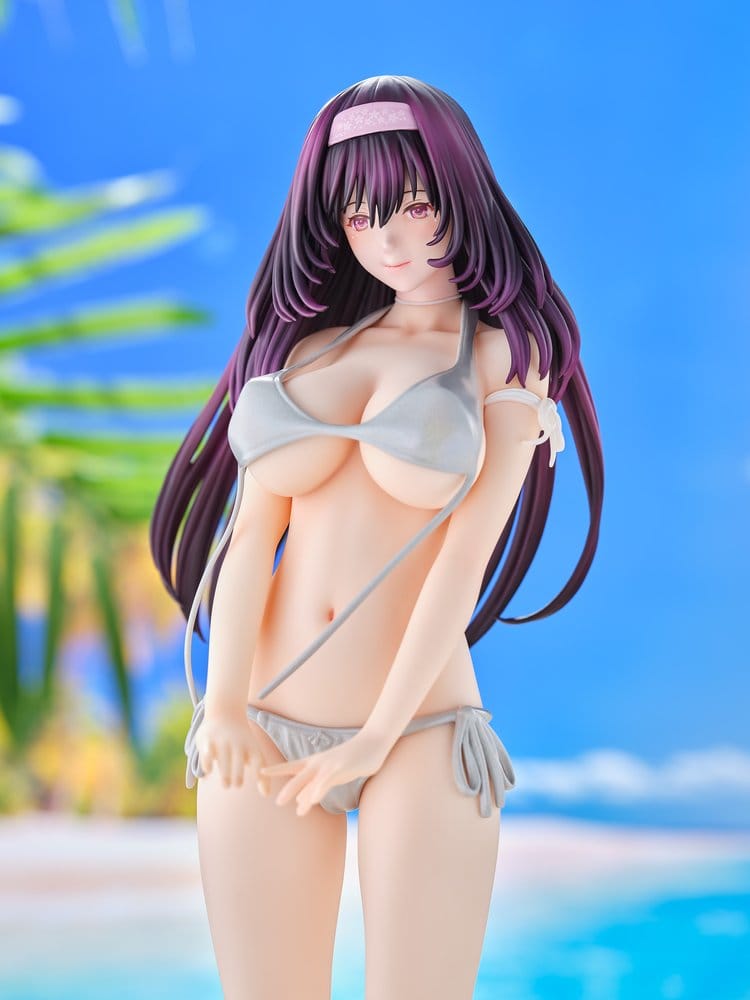 Original Model Statue 1/5 Tomoe Sakura Swimsuit Black Hair Ver. Illustration by Toshi Tsutakaze 32 cm - Preorder - ETA: 19.09.2026