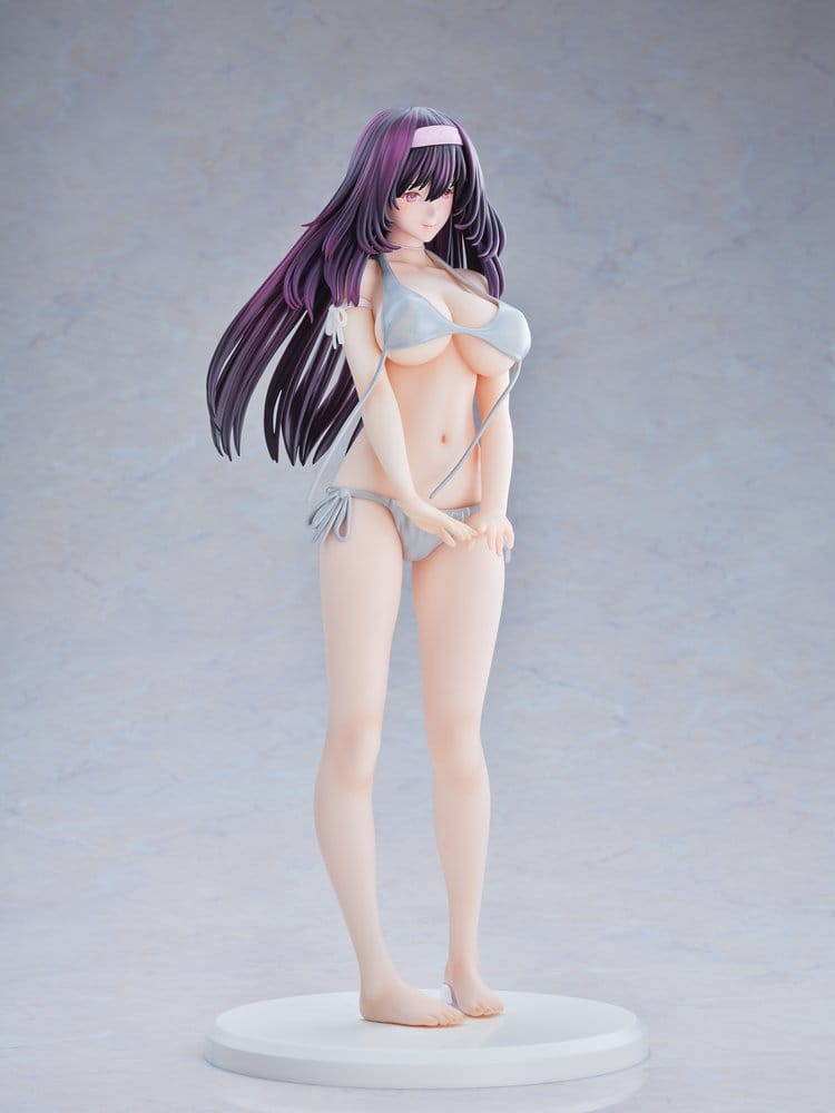 Original Model Statue 1/5 Tomoe Sakura Swimsuit Black Hair Ver. Illustration by Toshi Tsutakaze 32 cm - Preorder - ETA: 19.09.2026