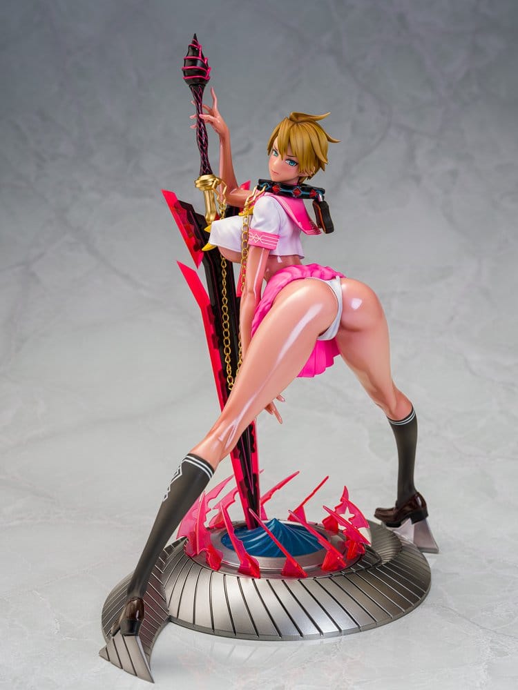 Original Character Mahou Shoujo Series Statue 1/6 Rui Asuka Pink Summer Sailor Ver. Illustration by Raita 29 cm - Preorder - ETA: 25.08.2026