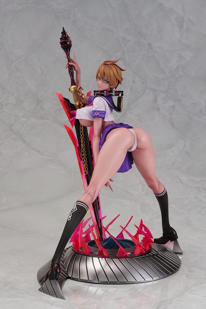 Original Character Mahou Shoujo Series Statue 1/6 Rui Asuka Summer Sailor Uniform Ver. Illustration by Raita 29 cm - Preorder - ETA: 25.08.2026