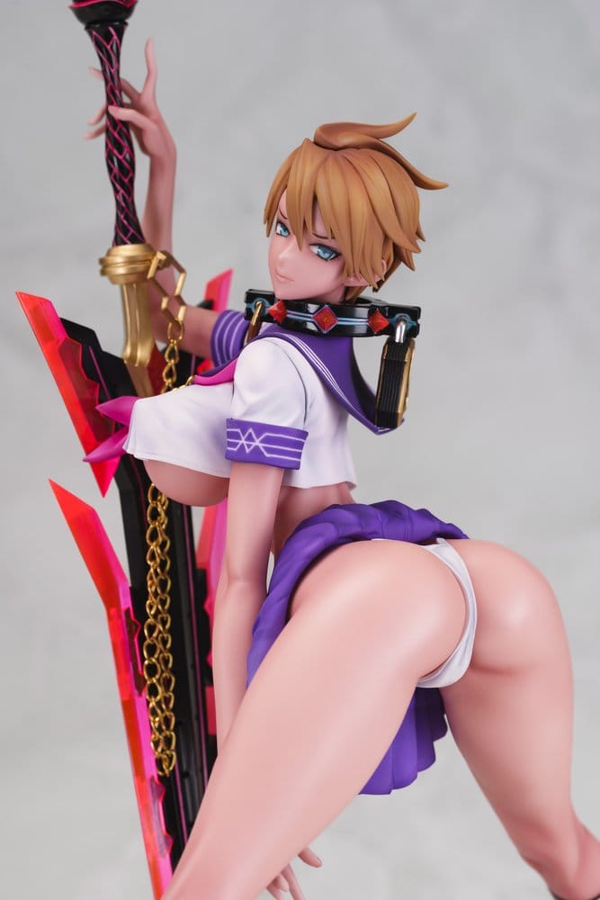 Original Character Mahou Shoujo Series Statue 1/6 Rui Asuka Summer Sailor Uniform Ver. Illustration by Raita 29 cm - Preorder - ETA: 25.08.2026