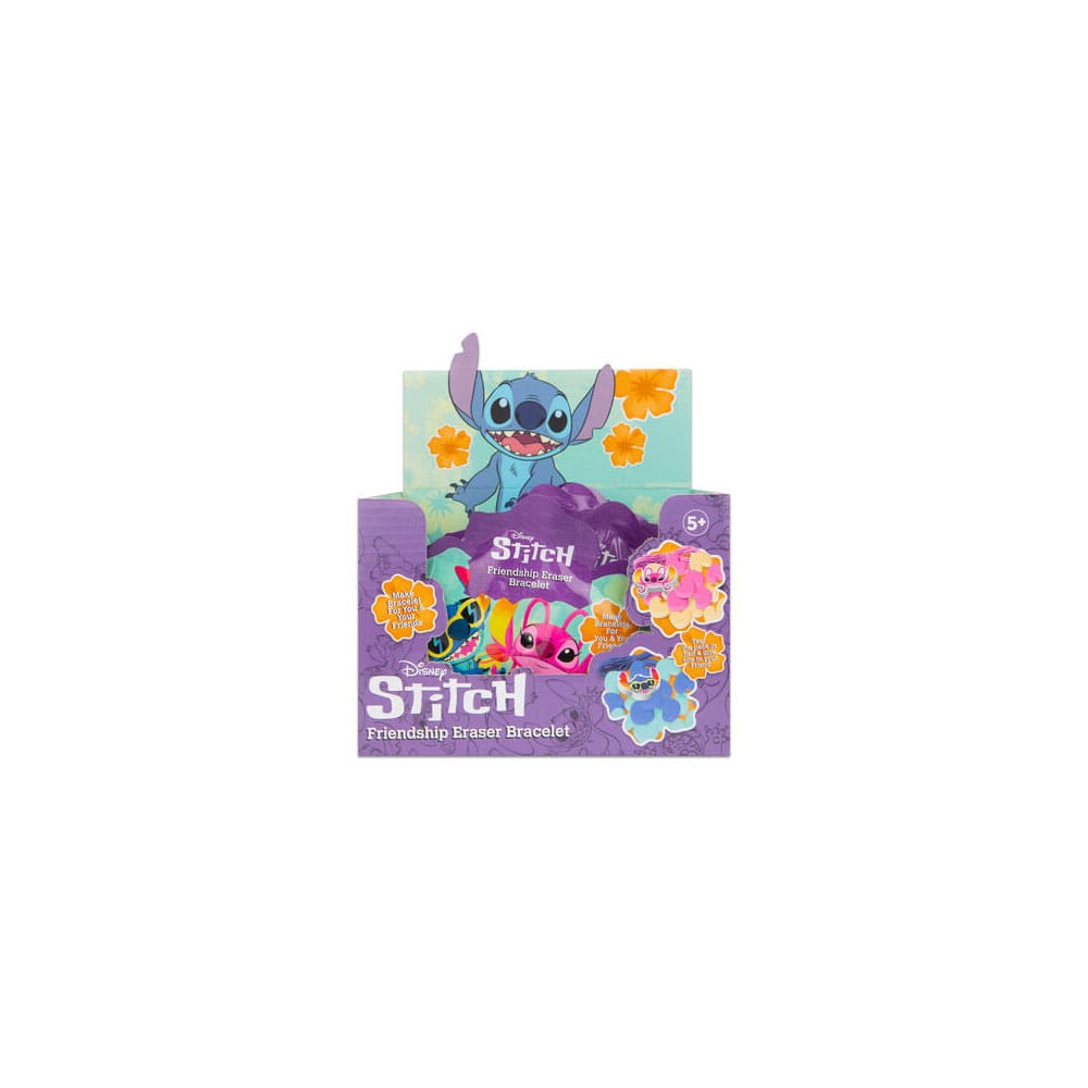 Lilo & Stitch Freundschafts-Gummi-Armband Display (12)   - Versand: 7 Tage nach Bestellung