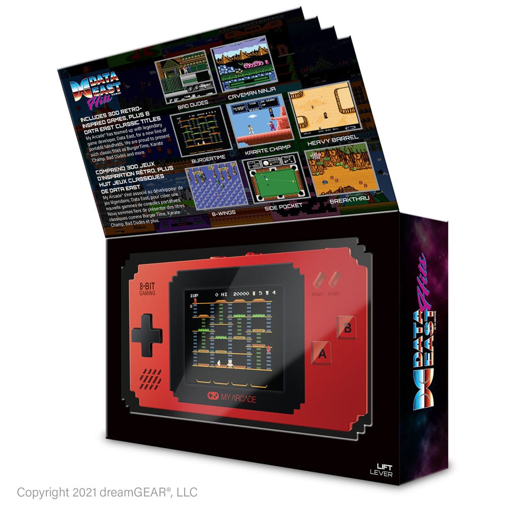 My Arcade tragbare Spielkonsole Pixel Player   - Versand: 7 Tage nach Bestellung