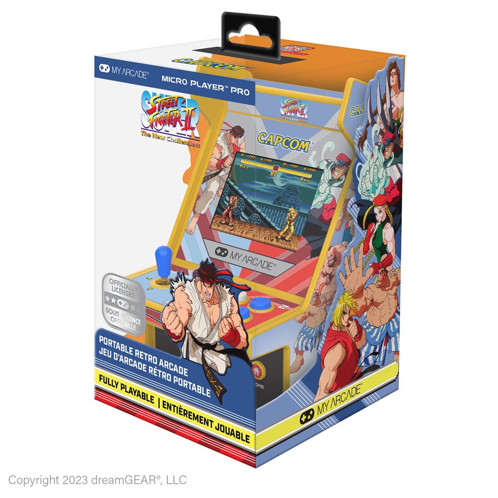 Super Street Fighter II tragbare Spielkonsole Retro Arcade Micro Player Pro  - Versand: 7 Tage nach Bestellung