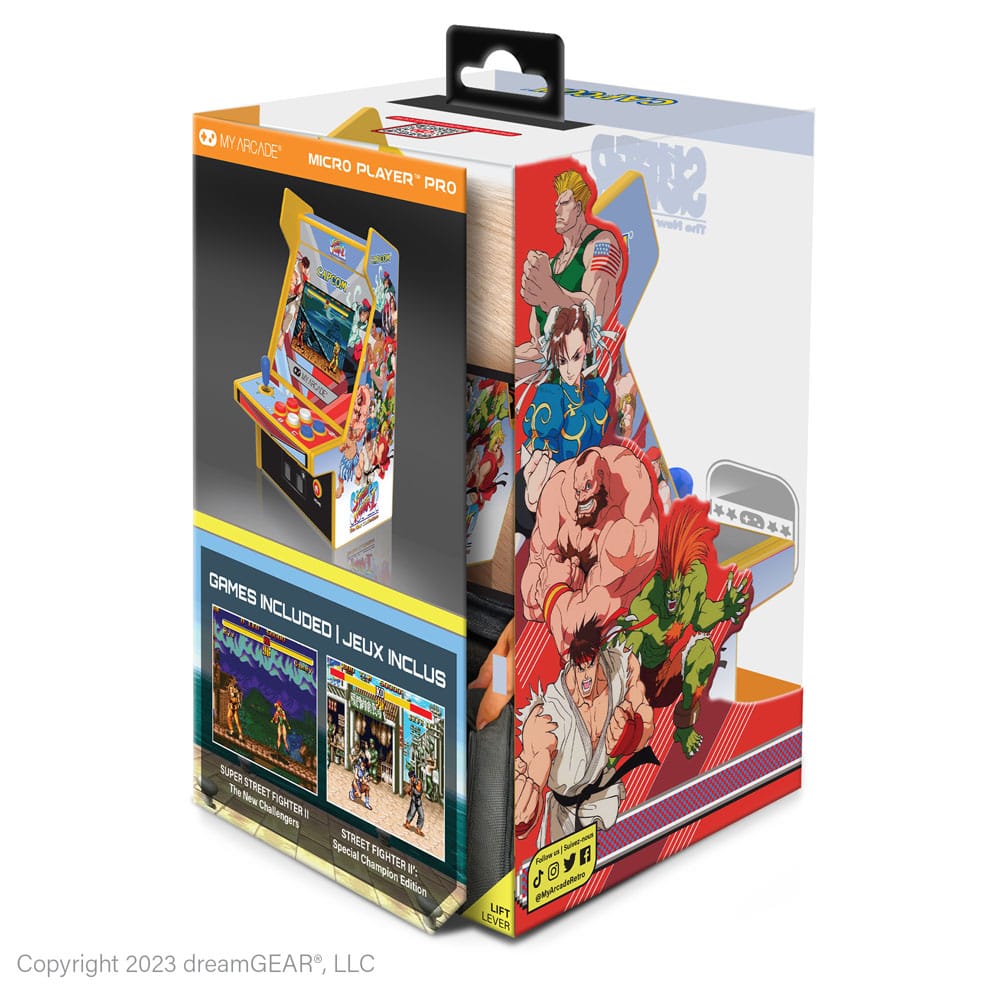 Super Street Fighter II tragbare Spielkonsole Retro Arcade Micro Player Pro  - Versand: 7 Tage nach Bestellung