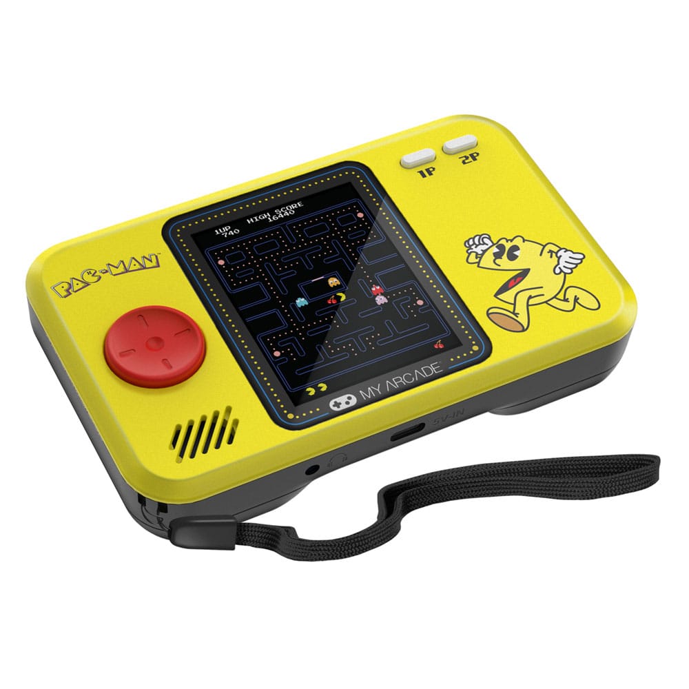 Pac-Man tragbare Spielkonsole Pocket Player Pro  - Versand: 7 Tage nach Bestellung