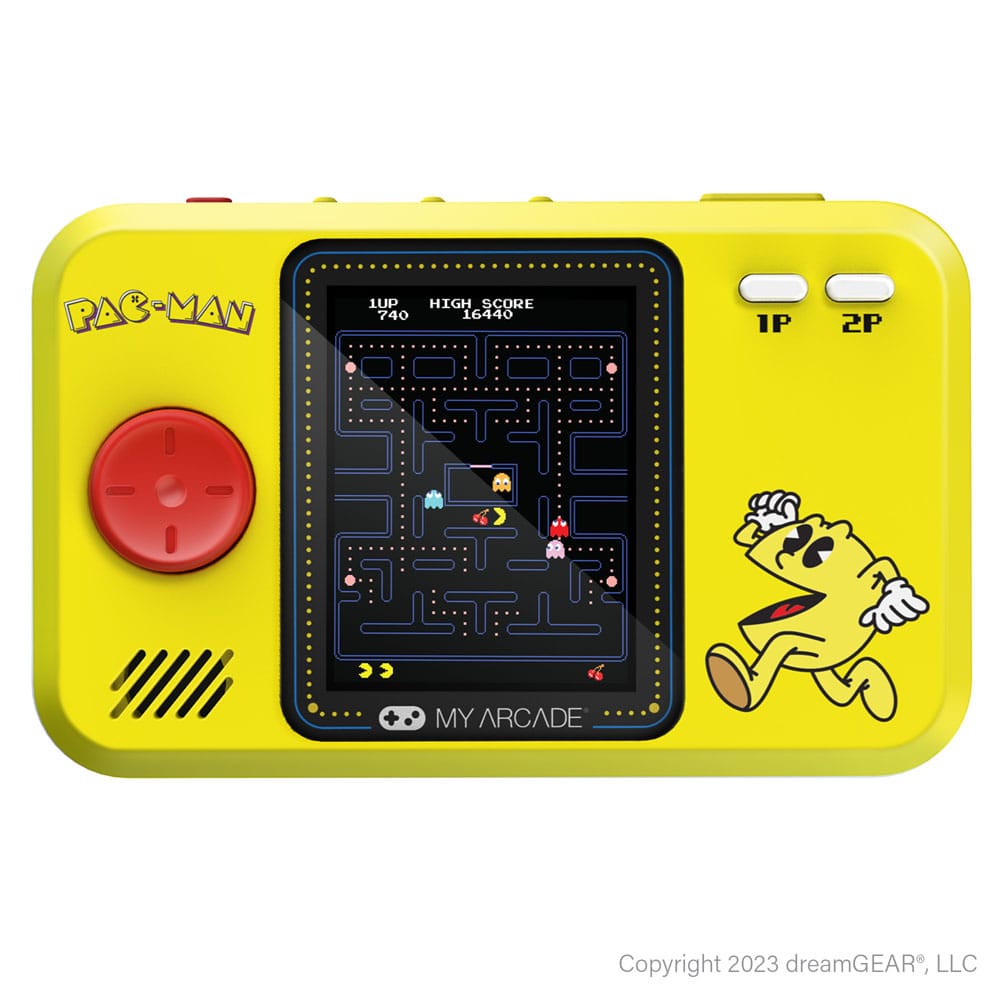 Pac-Man tragbare Spielkonsole Pocket Player Pro  - Versand: 7 Tage nach Bestellung