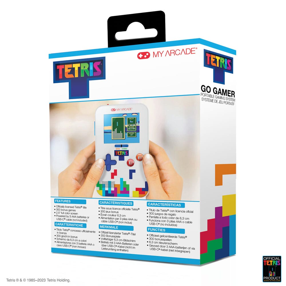 Tetris tragbare Video Spielkonsole Go Gamer  - Versand: 7 Tage nach Bestellung